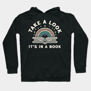 Reading Rainbow Take A Look It’s in a Book Hoodie